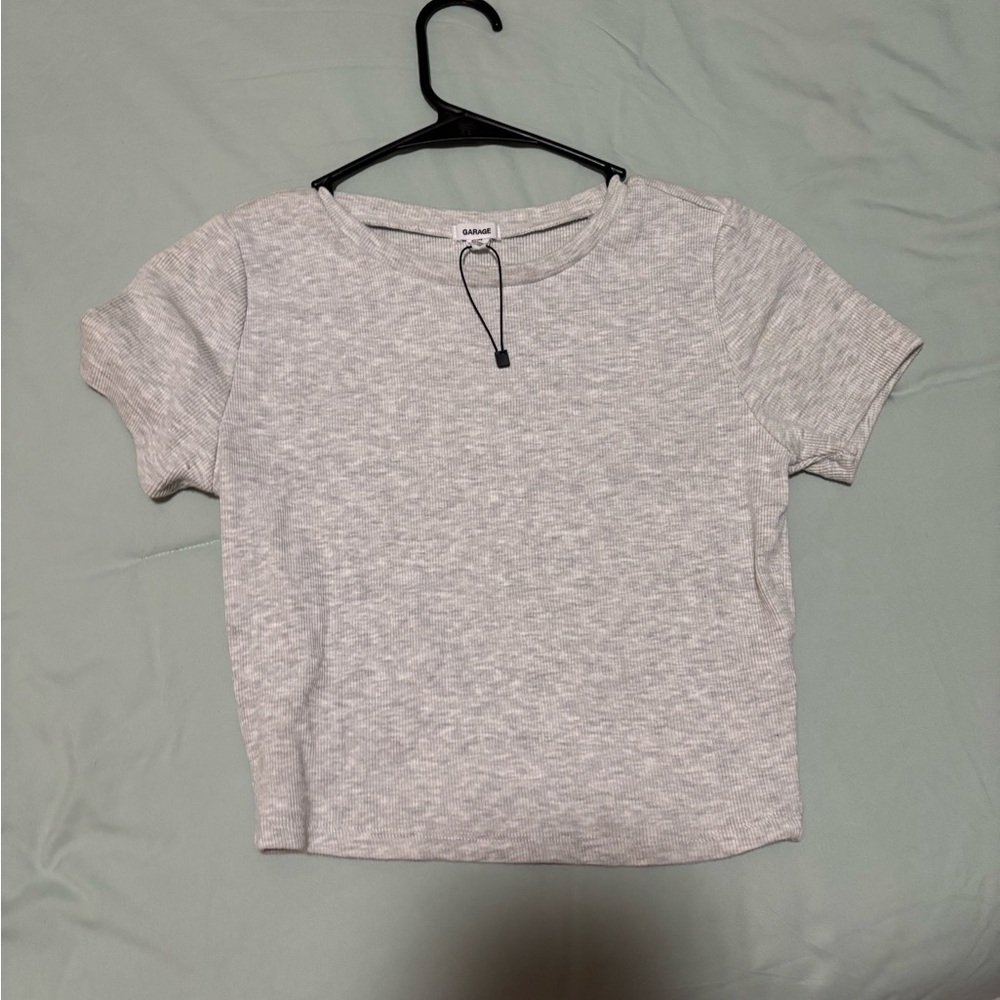Garage Light Gray Short Sleeve Tee